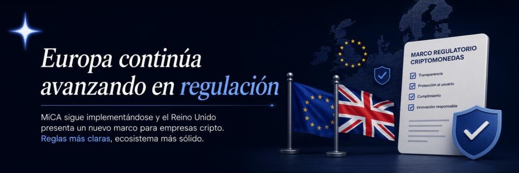 Implementación de la regulación MiCA en Europa